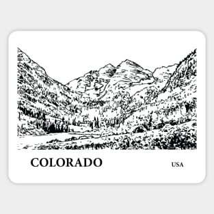 Colorado USA Sticker